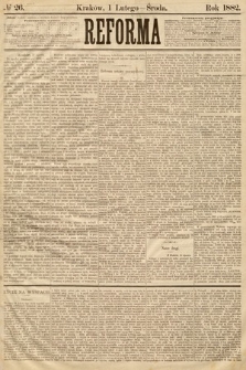 Reforma. 1882, nr 26