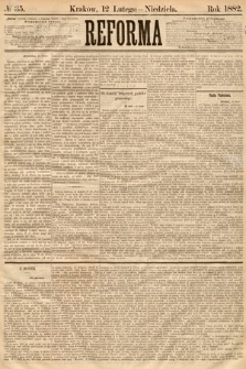 Reforma. 1882, nr 35