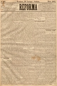 Reforma. 1882, nr 40