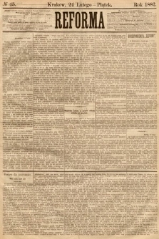 Reforma. 1882, nr 45
