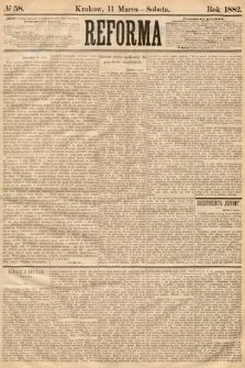 Reforma. 1882, nr 58