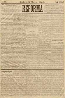 Reforma. 1882, nr 63