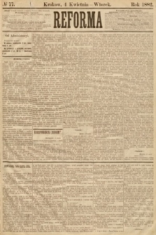 Reforma. 1882, nr 77