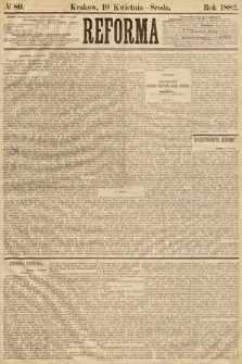 Reforma. 1882, nr 89