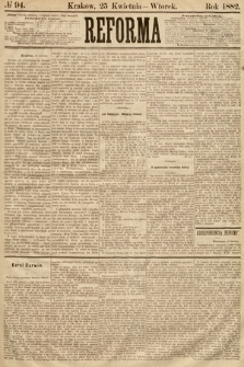 Reforma. 1882, nr 94