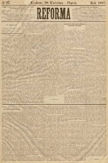 Reforma. 1882, nr 97