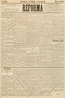 Reforma. 1882, nr 102