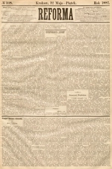 Reforma. 1882, nr 108