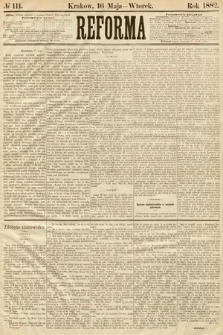 Reforma. 1882, nr 111