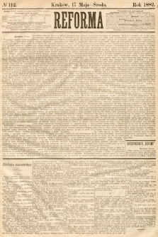 Reforma. 1882, nr 112