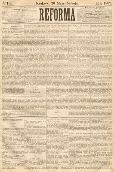 Reforma. 1882, nr 114