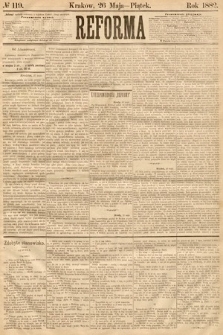 Reforma. 1882, nr 119