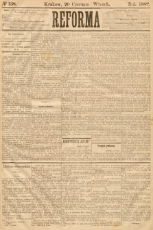 Reforma. 1882, nr 138