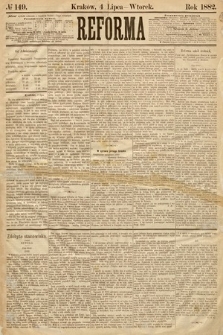 Reforma. 1882, nr 149