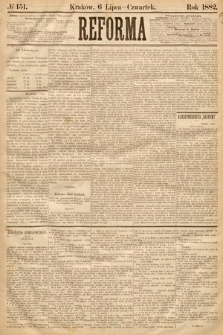 Reforma. 1882, nr 151