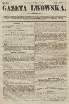 Gazeta Lwowska. 1854, nr 24