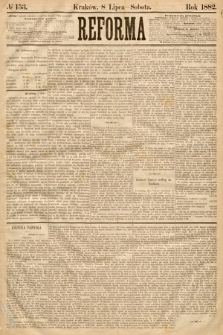 Reforma. 1882, nr 153