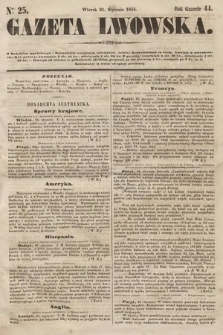 Gazeta Lwowska. 1854, nr 25