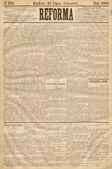 Reforma. 1882, nr 163