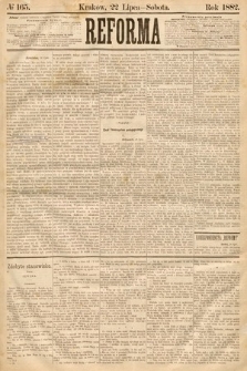Reforma. 1882, nr 165