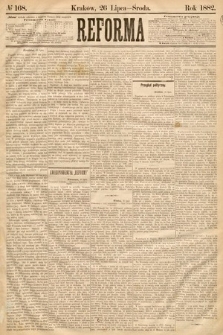 Reforma. 1882, nr 168