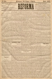 Reforma. 1882, nr 170