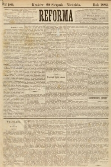 Reforma. 1882, nr 189