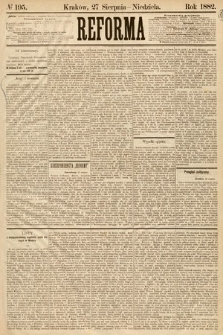 Reforma. 1882, nr 195