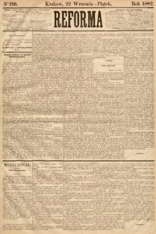 Reforma. 1882, nr 216