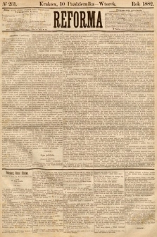 Reforma. 1882, nr 231