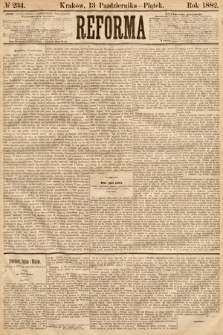 Reforma. 1882, nr 234