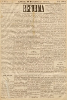 Reforma. 1882, nr 235