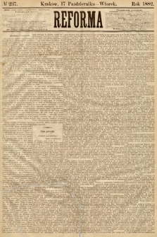 Reforma. 1882, nr 237