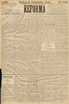 Reforma. 1882, nr 238