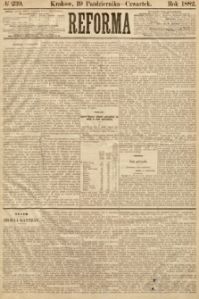 Reforma. 1882, nr 239