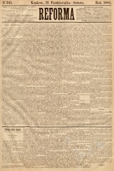 Reforma. 1882, nr 241