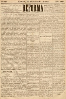 Reforma. 1882, nr 246