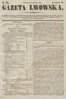 Gazeta Lwowska. 1854, nr 35