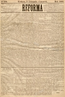 Reforma. 1882, nr 256