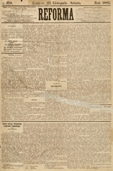Reforma. 1882, nr 270