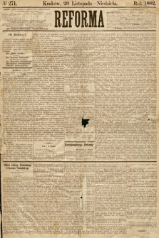 Reforma. 1882, nr 271