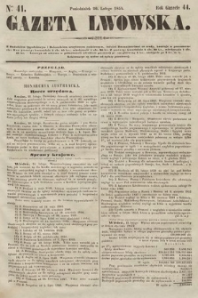 Gazeta Lwowska. 1854, nr 41