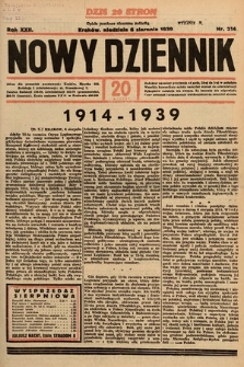 Nowy Dziennik. 1939, nr 214