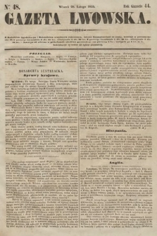 Gazeta Lwowska. 1854, nr 48