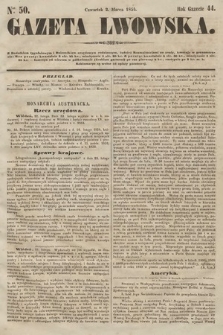 Gazeta Lwowska. 1854, nr 50