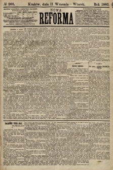 Nowa Reforma. 1883, nr 205