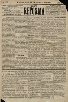 Nowa Reforma. 1883, nr 211