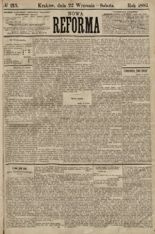 Nowa Reforma. 1883, nr 215