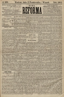 Nowa Reforma. 1883, nr 223