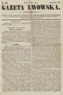 Gazeta Lwowska. 1854, nr 54